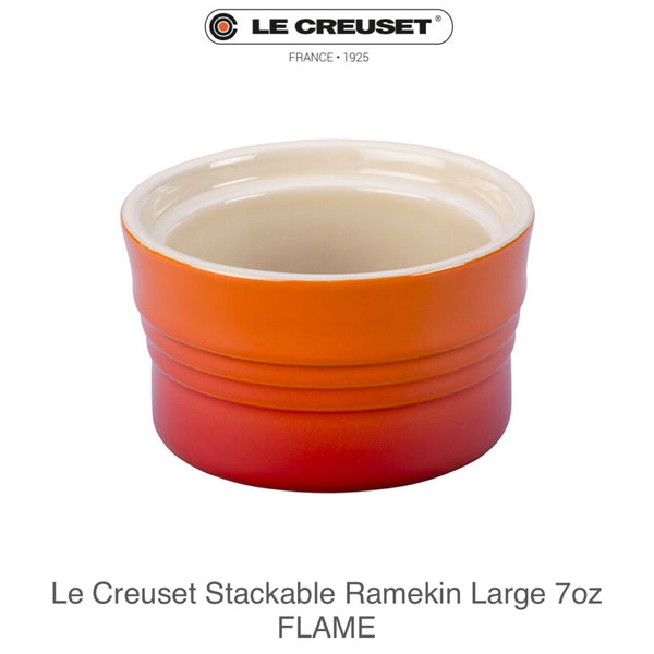 Le Creuset  Stackable Ramekin Large 7oz - FLAME