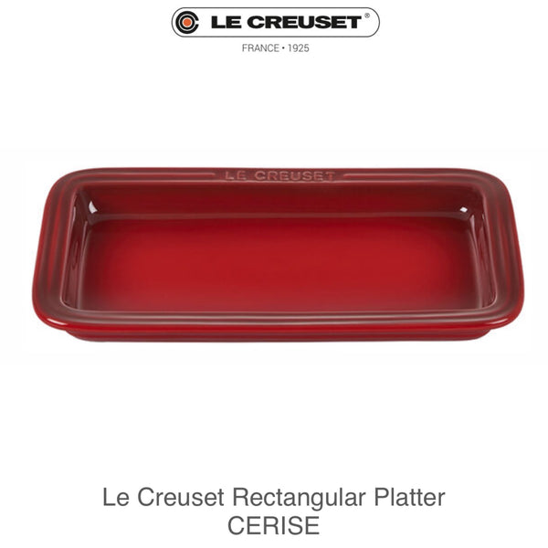 Le Creuset Rectangular Platter - CERISE