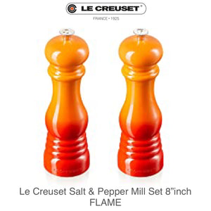 Le Creuset Salt & Pepper Mill 8"inch - FLAME