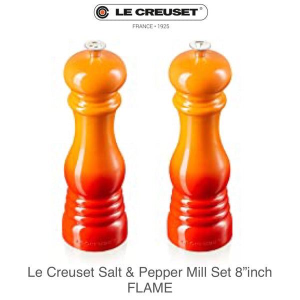 Le Creuset Salt & Pepper Mill 8"inch - FLAME