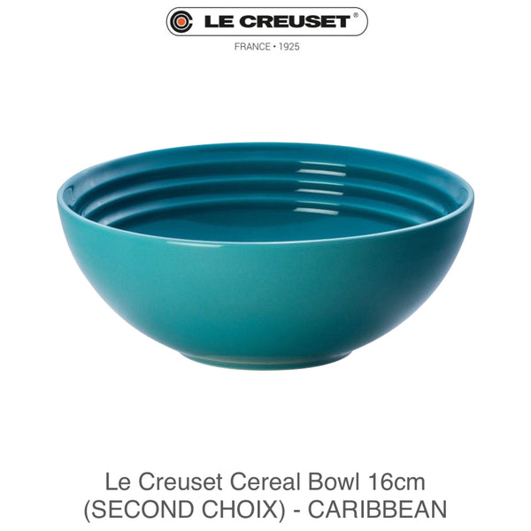 Le Creuset Cereal Bowl 16cm ( SECOND CHOIX) - CARIBBEAN