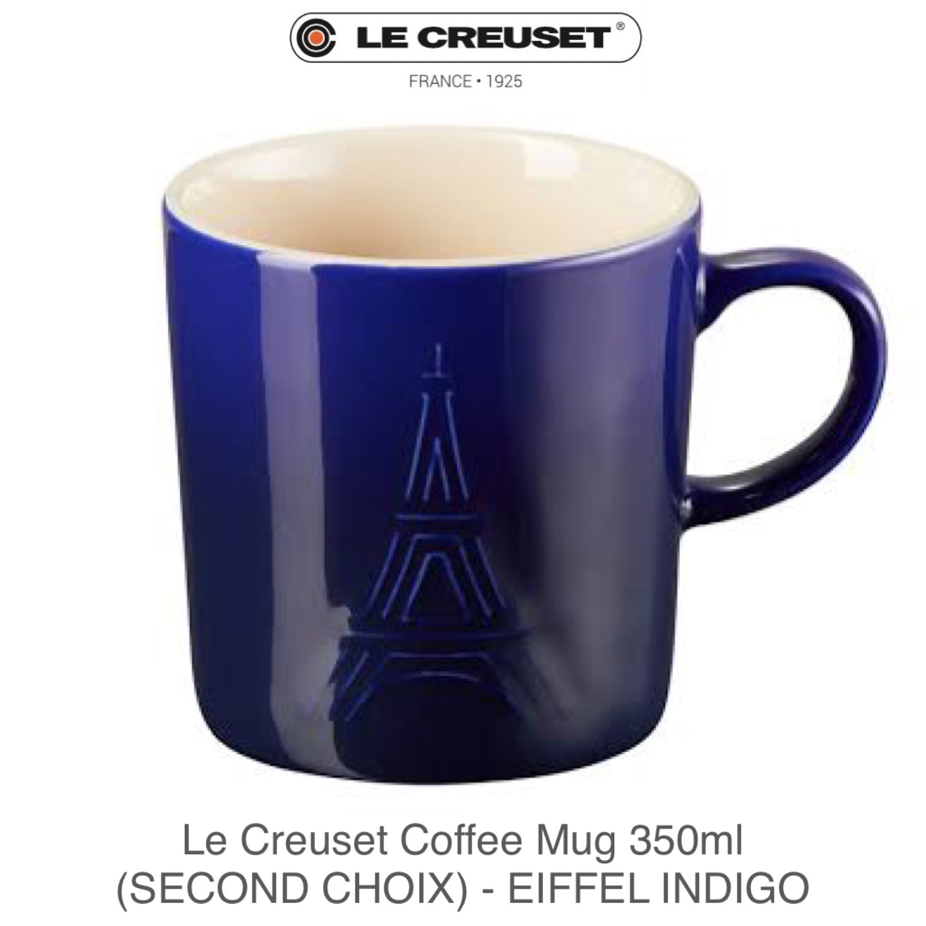 Le Creuset Coffee Mug EIFFEL 350ml (SECOND CHOIX) - INDIGO