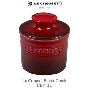 Le Creuset Butter Crock 6oz - CERISE – LittleLuxeOfLife