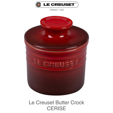 Le Creuset Butter Crock 6oz - CERISE