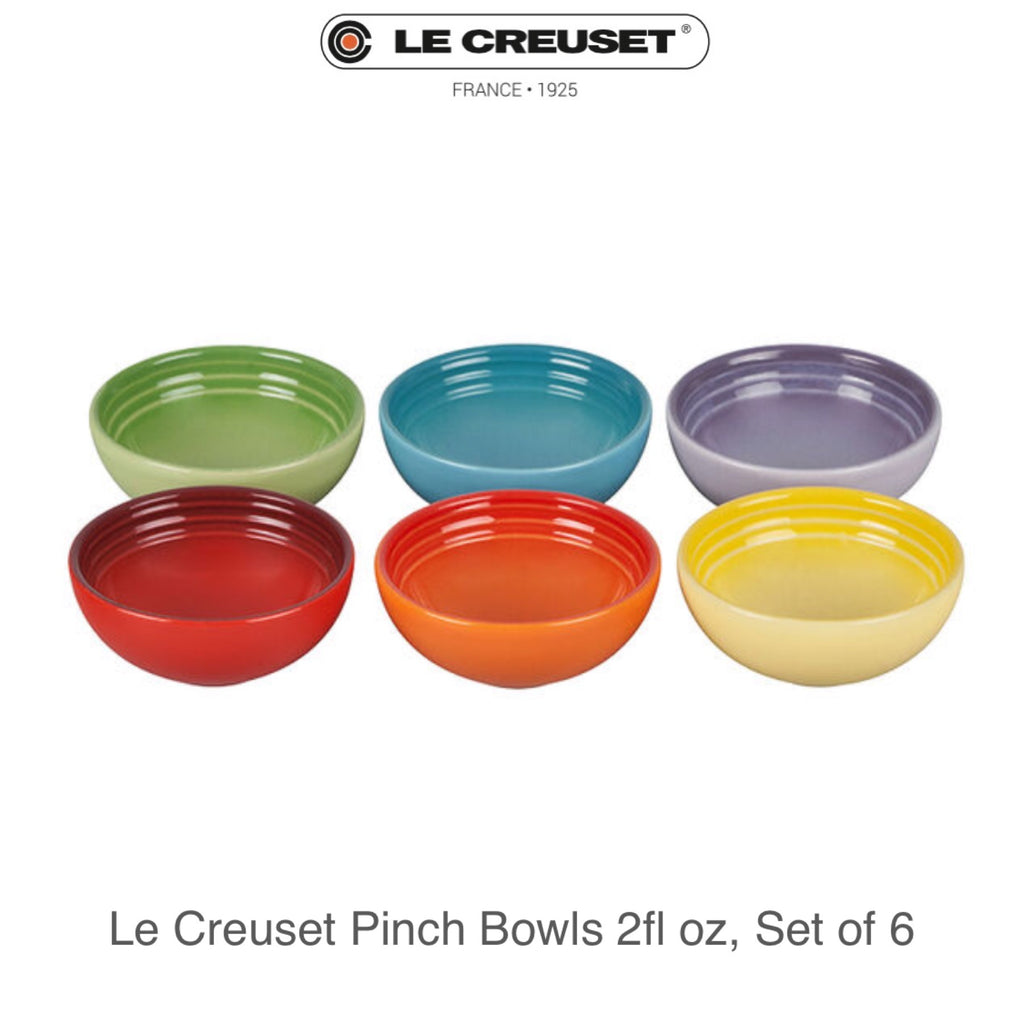 Le Creuset Pinch Bowls, Set of 6 – LittleLuxeOfLife