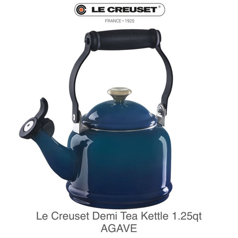 Le Creuset  Demi 1.25 Qt. Tea Kettle - AGAVE