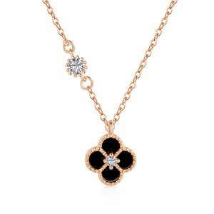 PURE 925 SILVER (Rose Gold Plated)Azalea Necklace