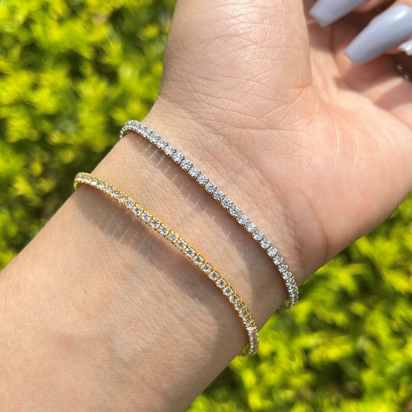 PURE 925 SILVER (Gold Plated)Karley Bracelet