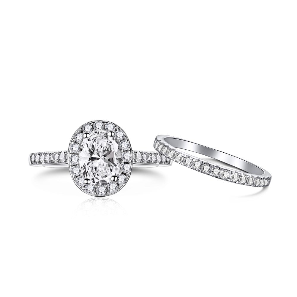 PURE 925 SILVER Savannah Ring Set