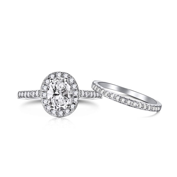 PURE 925 SILVER Savannah Ring Set