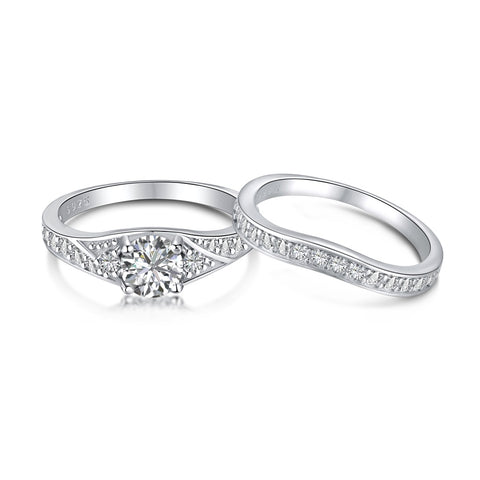 PURE 925 SILVER Audrey Ring Set