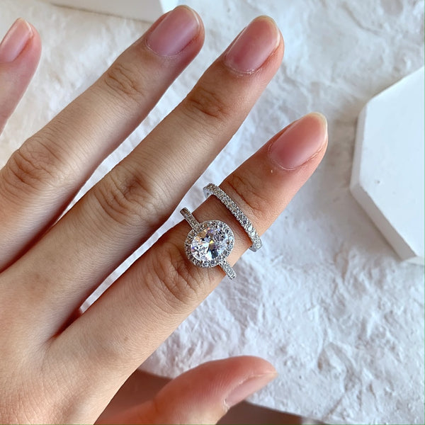 PURE 925 SILVER Savannah Ring Set
