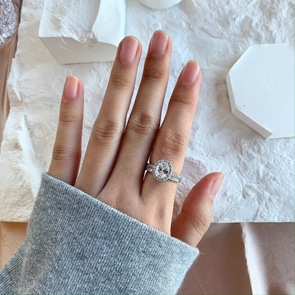 PURE 925 SILVER Savannah Ring Set