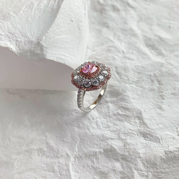 PURE 925 SILVER Peony Ring