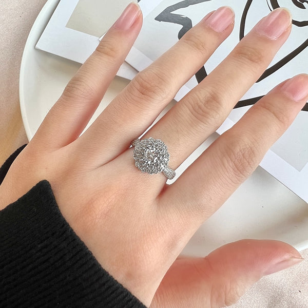 PURE 925 SILVER Daisy Ring