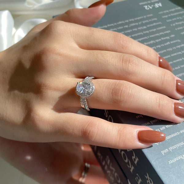 PURE 925 SILVER Savannah Ring Set