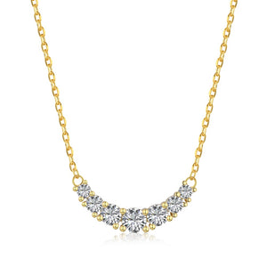 PURE 925 SILVER (Gold Plated)Stella Necklace