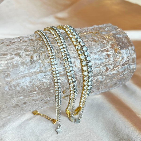 PURE 925 SILVER (Gold Plated)Karley Bracelet