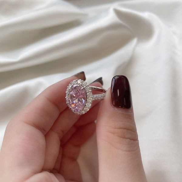 PURE 925 SILVER PINKTiffany Ring
