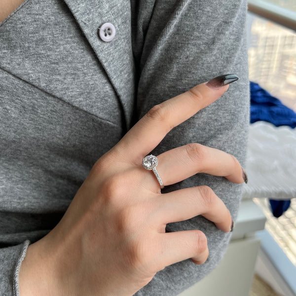 PURE 925 SILVER Olivia Ring