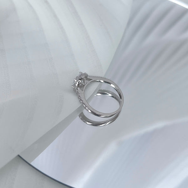 PURE 925 SILVER Olivia Ring