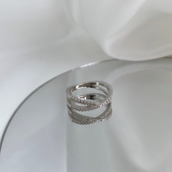 PURE 925 SILVER Vivienne Ring