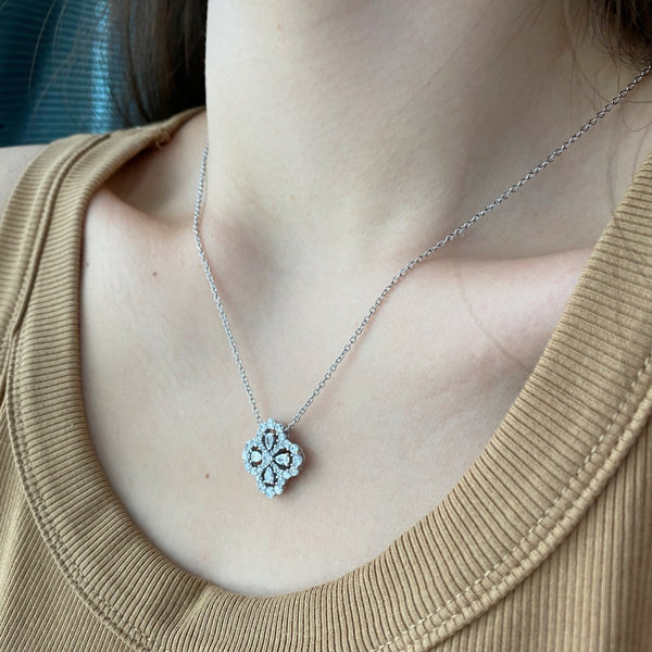 PURE 925 SILVER Charlotte Necklace