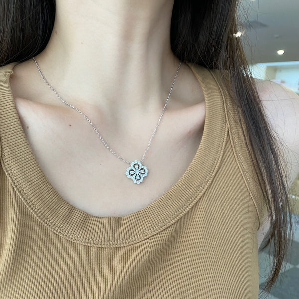 PURE 925 SILVER Charlotte Necklace