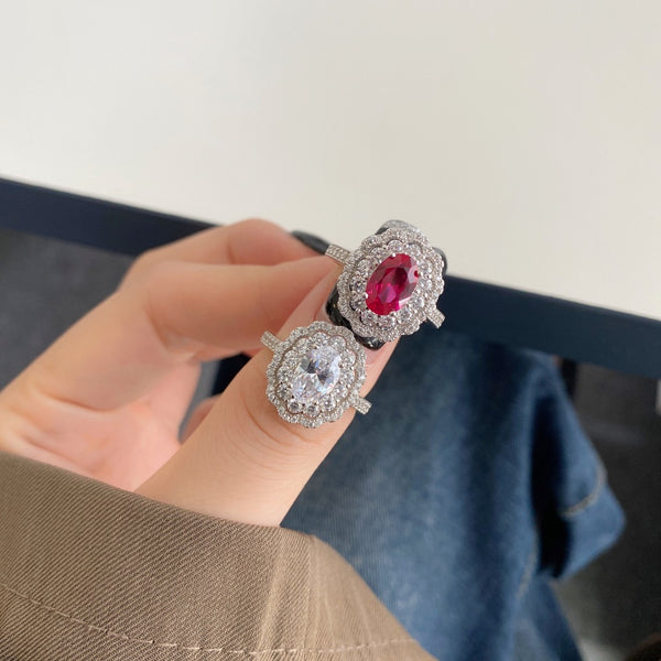 PURE 925 SILVER Primrose Ring