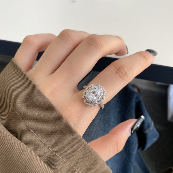 PURE 925 SILVER Primrose Ring