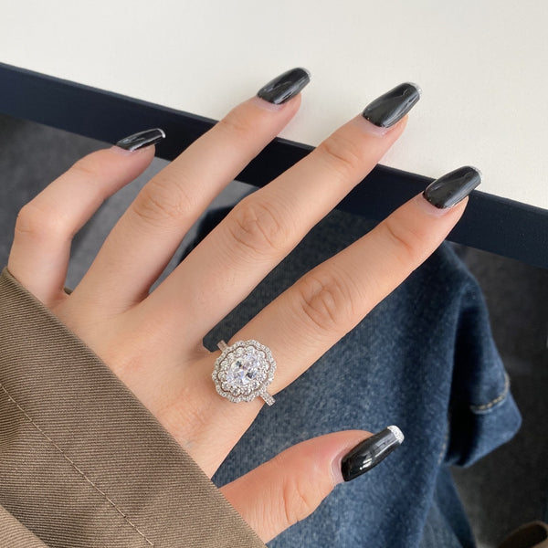 PURE 925 SILVER Primrose Ring