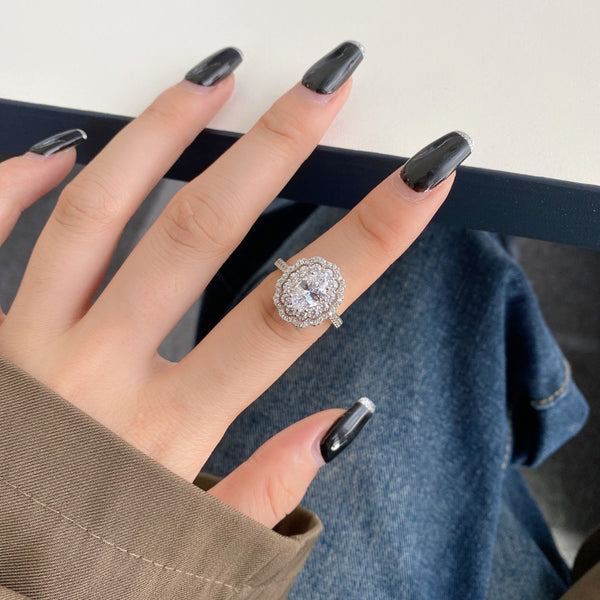 PURE 925 SILVER Primrose Ring