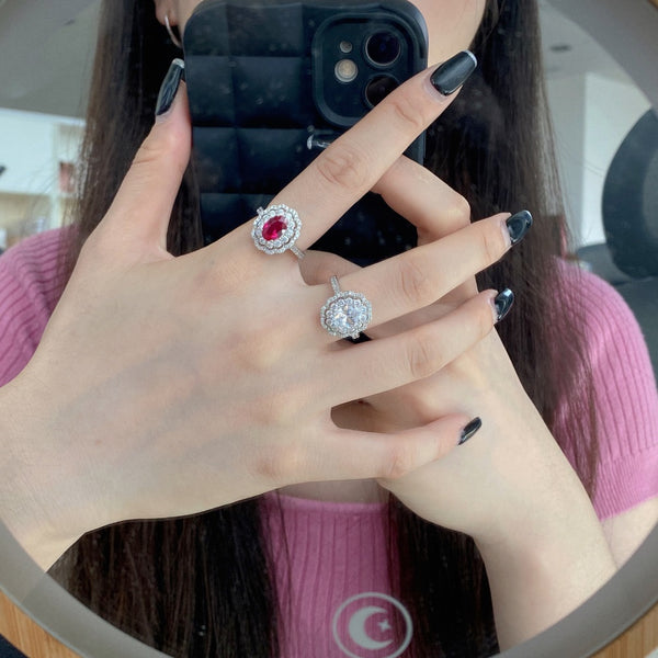 PURE 925 SILVER Primrose Ring