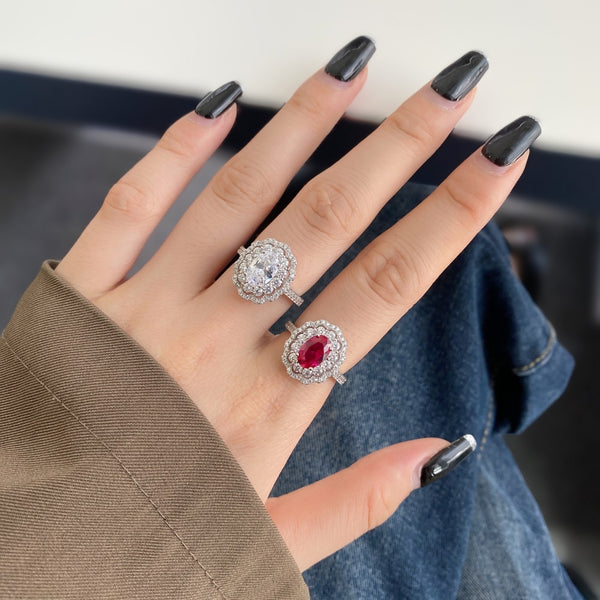 PURE 925 SILVER Primrose Ring