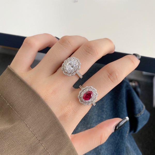 PURE 925 SILVER Primrose Ring