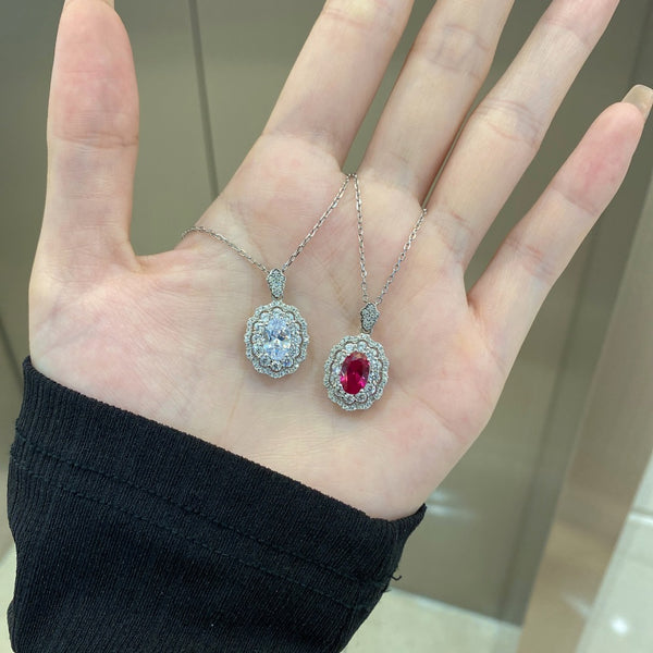 PURE 925 SILVER Primrose Necklace