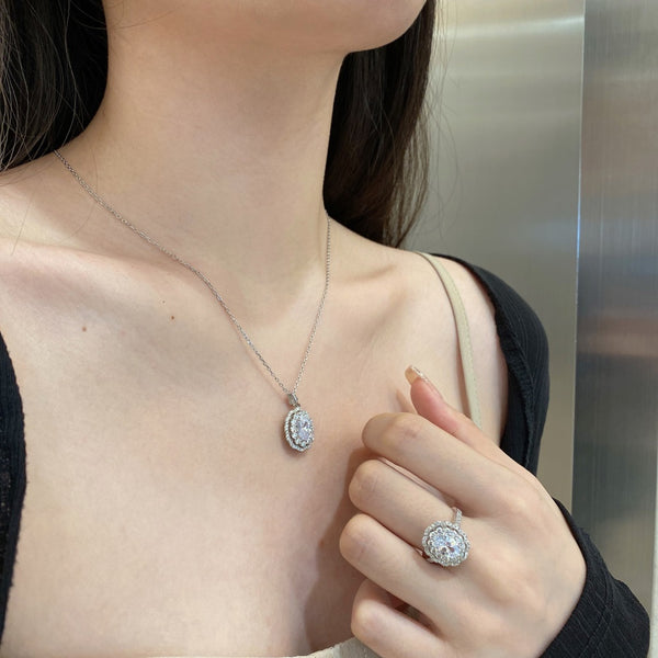 PURE 925 SILVER Primrose Necklace