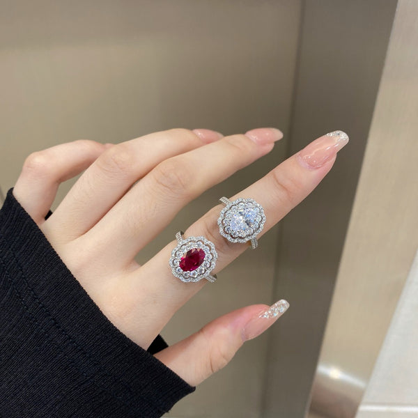PURE 925 SILVER Primrose Ring