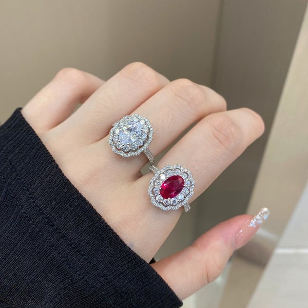 PURE 925 SILVER Primrose Ring