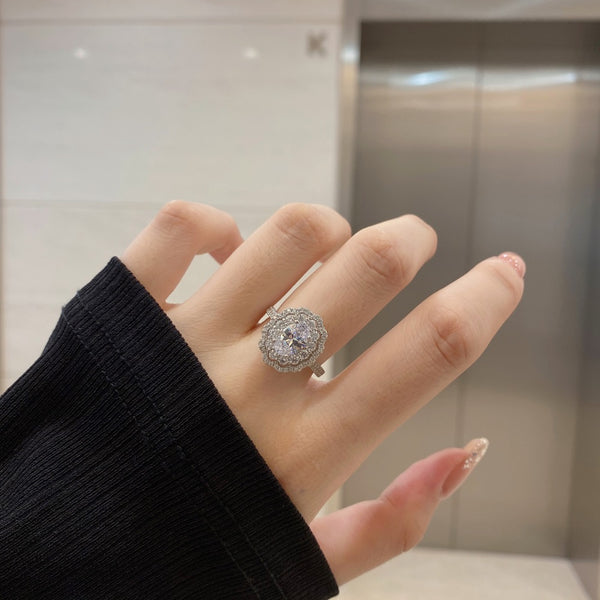 PURE 925 SILVER Primrose Ring