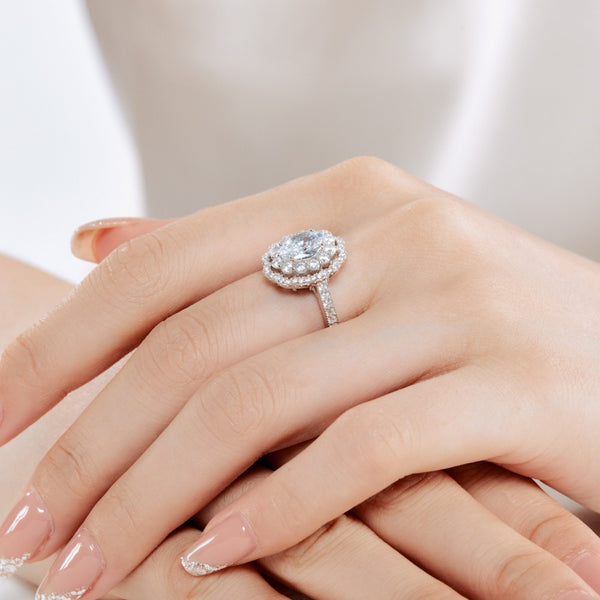 PURE 925 SILVER Primrose Ring