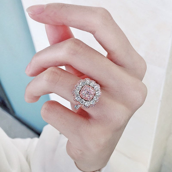 PURE 925 SILVER Peony Ring