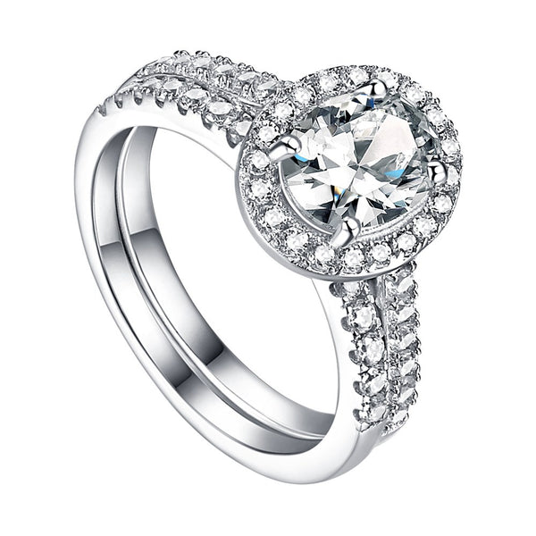 PURE 925 SILVER Savannah Ring Set