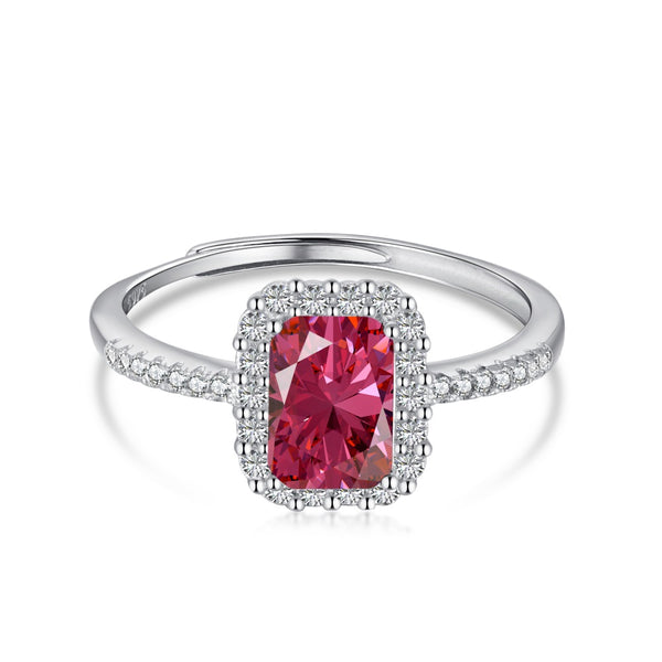 PURE 925 SILVER RED Emillia Ring