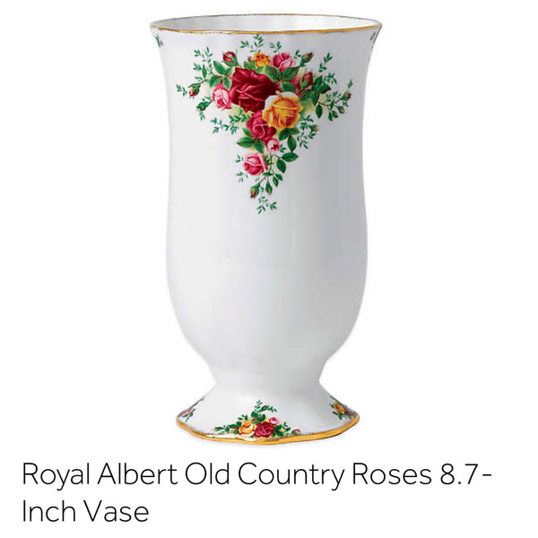 Royal Albert Old Country Roses 8.7-Inch Vase