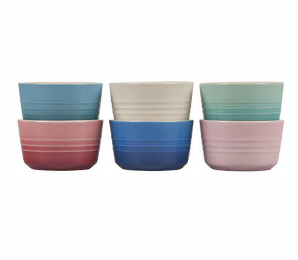 Le Creuset Mini Ramekins 3 1/2 fl. oz., Set of 6 - MULTICOLOR