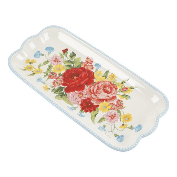 The Pioneer Woman Floral Medley 3-Piece Serve Tray Set