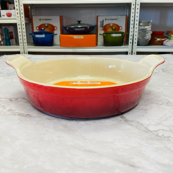 Le Creuset Round Dish 24cm - CERISE