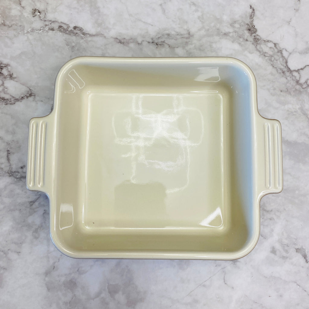 Le Creuset Stoneware Square Dish 14cm (SECOND CHOIX)- VAPEUR