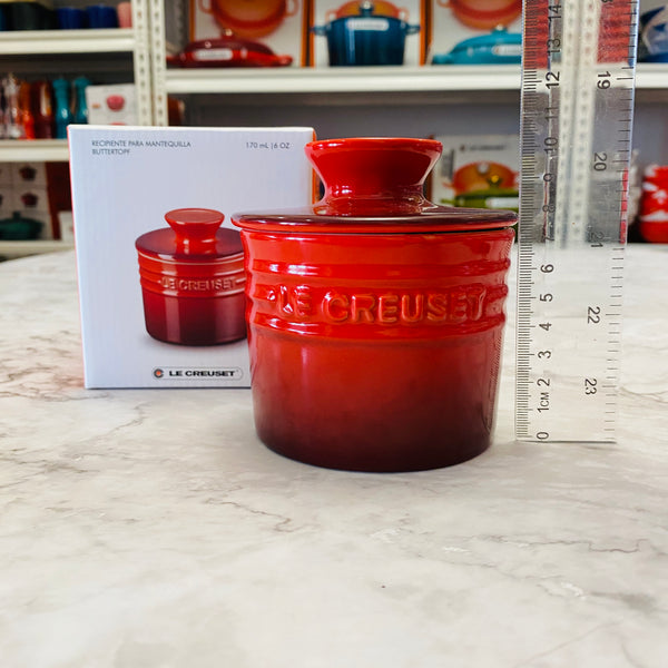 Le Creuset Butter Crock 6oz - CERISE